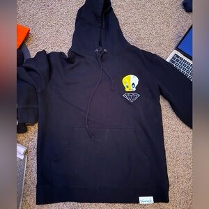 Diamond Supply Co. Black with Red Logo